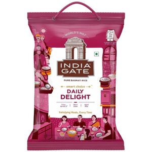 India Gate Pure Basmati Rice - Daily Delight: 5 Kgs