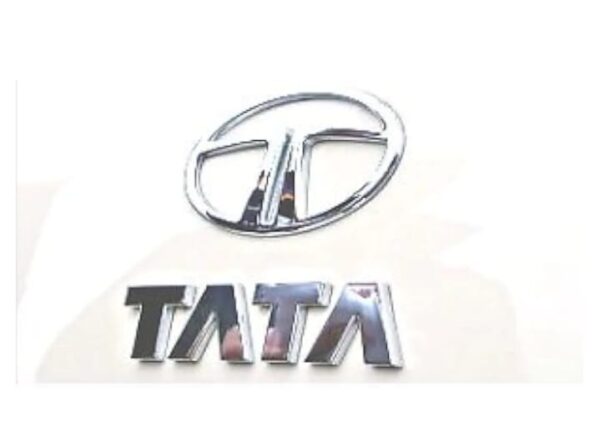DELHI TRADERSS 3D TATA Chrome Plated Emblem Logo Decal for Car/SUV/Automobiles
