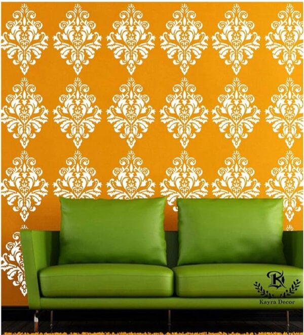 Kayra Decor KHS311238264 PVC Wall Stencil (16 x 24-inches Pack of 3) - Image 2
