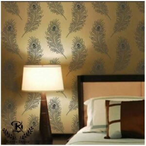 Kayra Decor KHS311238264 PVC Wall Stencil (16 x 24-inches Pack of 3)