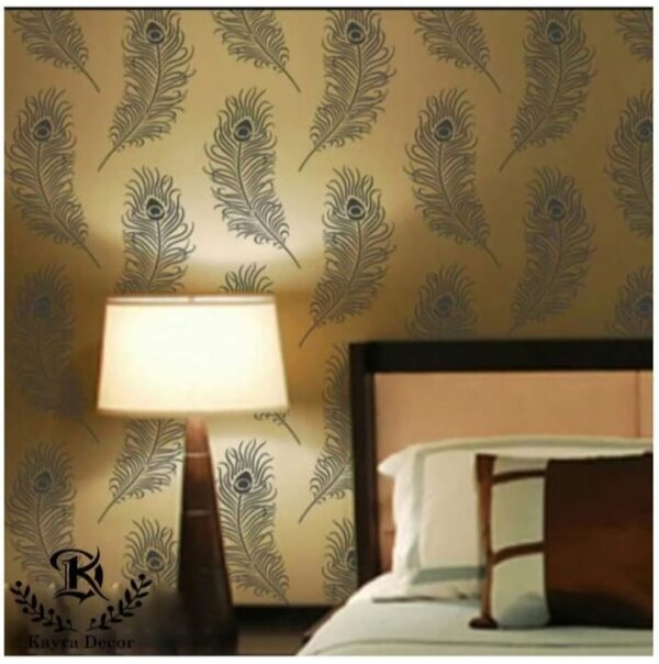 Kayra Decor KHS311238264 PVC Wall Stencil (16 x 24-inches Pack of 3)
