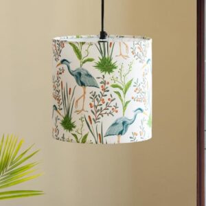 ExclusiveLane 'Ostrich Sanctuary' Pendant Hanging Light for Living Room (8.1 Inch) | Handcrafted Pendant Light for Ceiling Light for Living Room Hanging Light for Balcony Hanging Lamp for Bedroom (1108,1109)