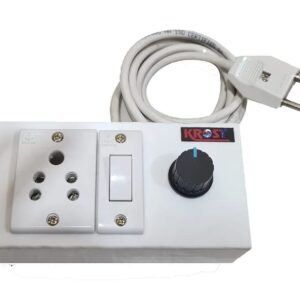 (1260) KROST 2000W Speed Controller, Speed Regulator, Dimmer, Variable Speed Device, Voltage Regulator Dimmer for all Electronic Devices, Machine, Power Tools, Machinery, Home appliances etc. (2000W) (1260)
