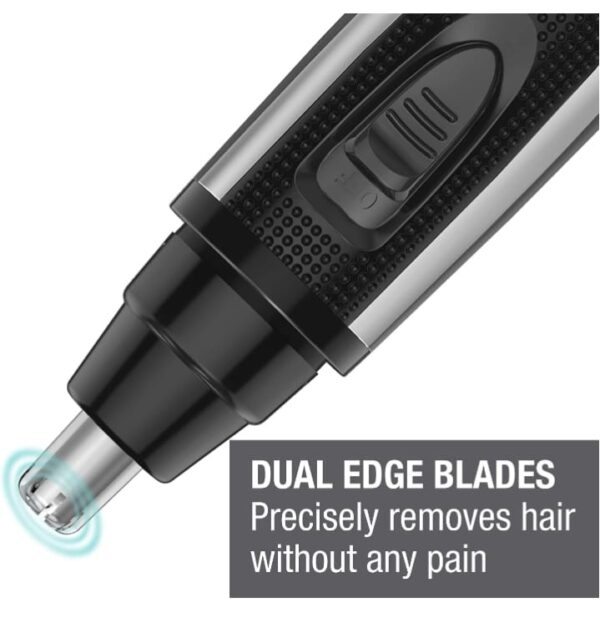 (809)Havells Ne6322 Nose&Ear Hair Trimmer,Battery Operated&Easy To Carry (Black), Unisex (809) - Image 2
