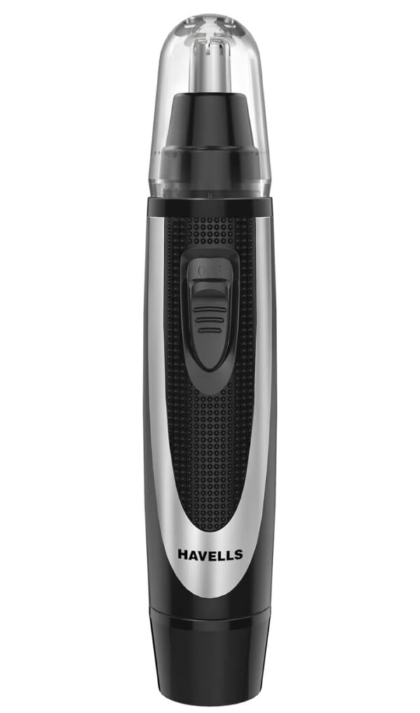 (809)Havells Ne6322 Nose&Ear Hair Trimmer,Battery Operated&Easy To Carry (Black), Unisex (809)