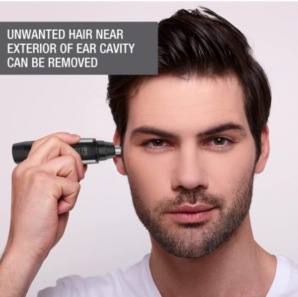 (809)Havells Ne6322 Nose&Ear Hair Trimmer,Battery Operated&Easy To Carry (Black), Unisex (809) - Image 6