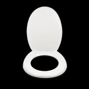 (988) Parryware Standard Polypropylene Commode Seat Cover | Toilet Seat Cover | Standard Size | White | For Bathroom Fixtures E80711C (988)