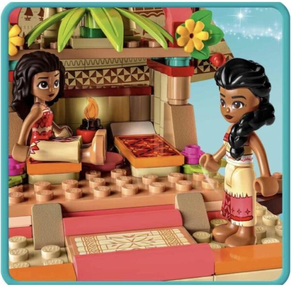 (507) LEGO Disney Moana's Wayfinding Boat 43210 Building Toy Set (321 Pieces), Multi Color (507) - Image 5