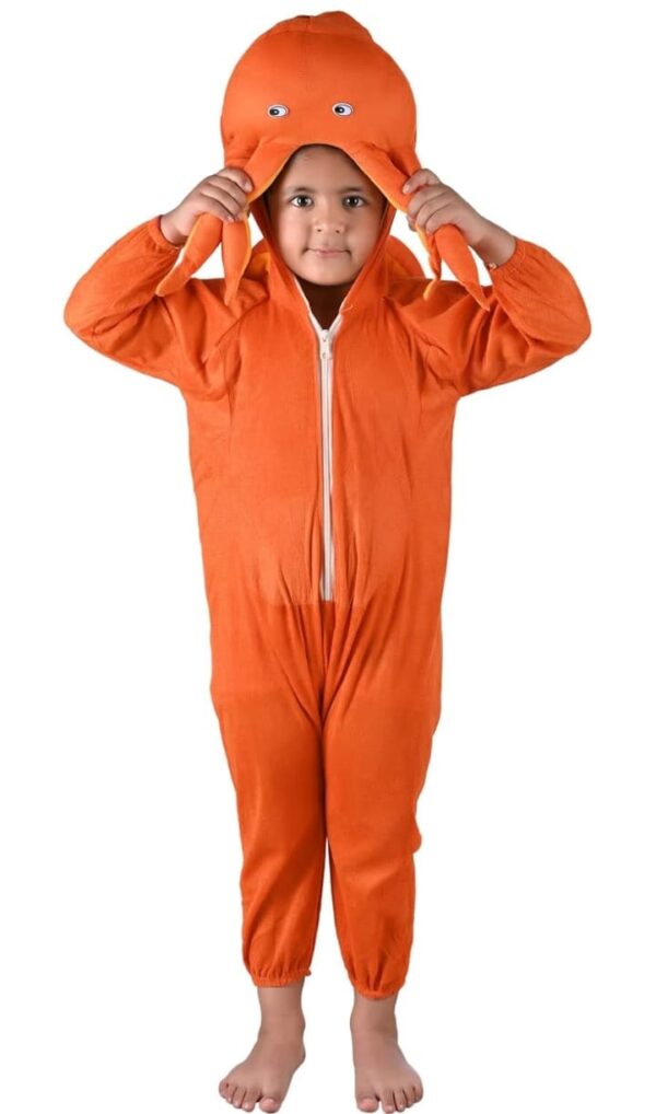 (499) BookMyCostume Octopus Water Animal Kids Fancy Dress Costume (499)