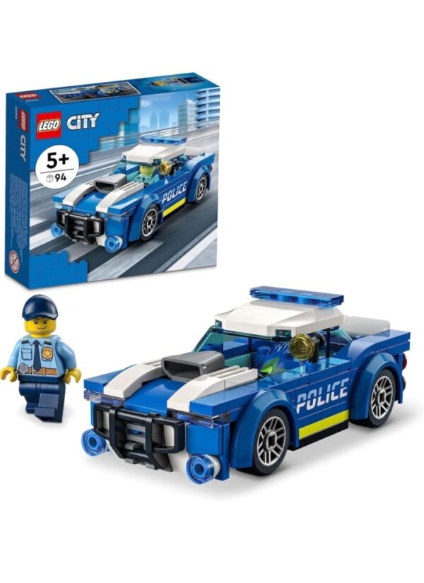 LEGO City Police Car 60312 Building Kit (94 Pcs),Multicolor (429)