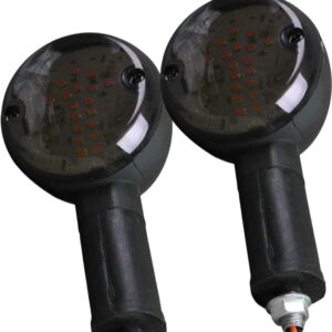Allextreme EXBSIAY2 Universal Super Bright Turn Signal Indicator Light Bike Front/Rear Side Indicator Blinker Bulb for Motorcycles & Bikes (12V, Amber Yellow, 2 PCS) (1339) ( 1339)