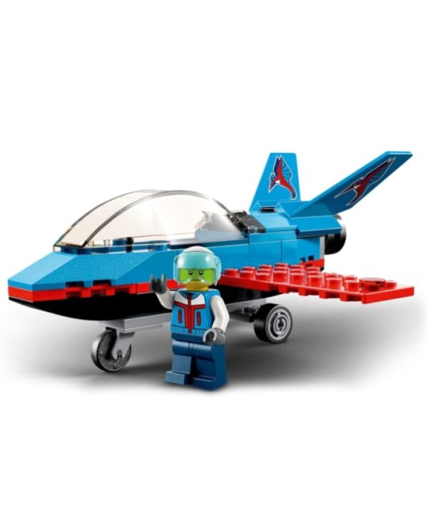 LEGO City Stunt Plane 60323 Building Kit (59 Pcs),Multicolor - Image 2