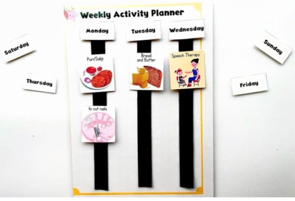 NerdNerdy PEC Kit - Picture Exchange Communication Kit Level 1/Speech Delays/Autism Toys/Visual Schedule Weekly Planner/Sensory Toys/Speech Therapy/Flash Cards/ABA Therapy/Occupational Therapy - Image 6