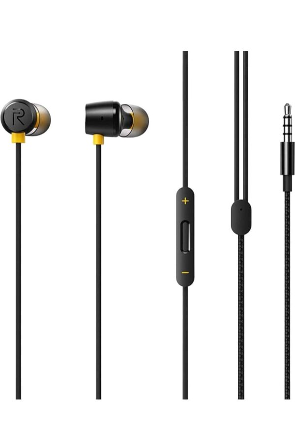 realme Buds 2 Wired in Ear Earphones with Mic (Black) (1848)