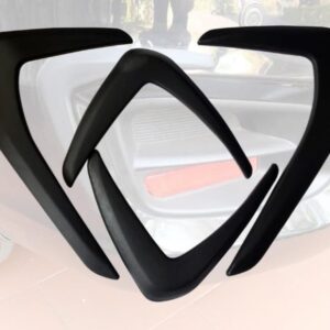 Auto Pearl O.E Type Car Bumper Protector for Ciaz (Set of 4, Black) (1342)