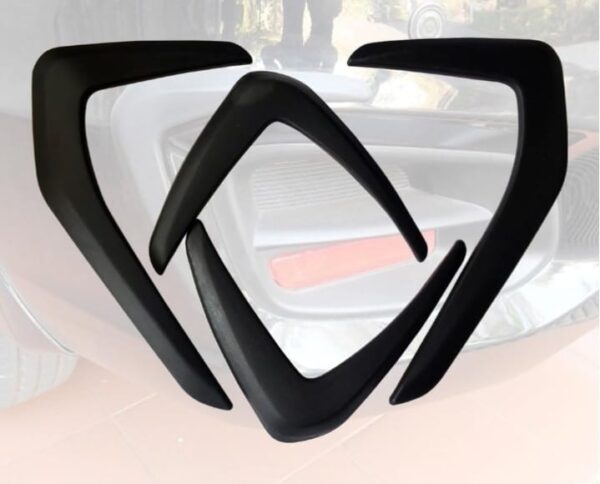 Auto Pearl O.E Type Car Bumper Protector for Ciaz (Set of 4, Black) (1342)