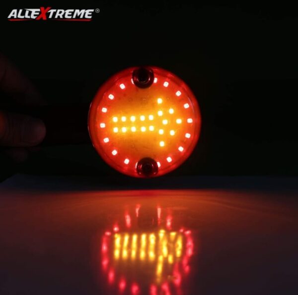 Allextreme EXBSIAY2 Universal Super Bright Turn Signal Indicator Light Bike Front/Rear Side Indicator Blinker Bulb for Motorcycles & Bikes (12V, Amber Yellow, 2 PCS)  (1339) - Image 3