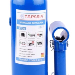 Taparia Hydraulic Bottle Jack, 3 Ton (Hbj 3)