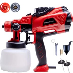 BUILDSKILL pro paint sprayer with led light 750W 32000RPM, designed for diy painting job BPS2300 HVLP 1200ml  paint Reservoir for the diy painting (1853)