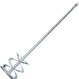 KROST Paint Mixer Rod For Rotary Hammer Machine (15"X 3"), Grout Mixer Attachment Bucket Sticks Stirring Oil Mud Duty Drywall Paint for Mixers Concrete Mixing (2050)