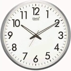 Ajanta Quartz Ajanta Abstract Quartz Analog Wall Clock(32 Cm X 32 Cm X 3.5 Cm,White) (1700,1800,1753,1652,1651) (17) (844)