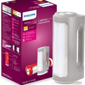 Philips Helio Multi-Functional Emergency Rechargeable LED Lantern| 3 Lighting Modes and Dimmability Brightness Control Method | 2200 mAH Battery