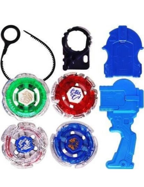 Migwow 4 into 1 new compatible multicolour special beyblades (4 into 1 ) ( multicolour)