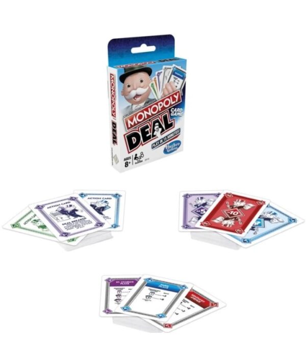 Monopoly deal card game quick - playing card game for 2-5 player's for Ages i and up( multicolour) 405 - Image 3