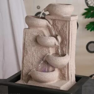 Decorwale polyresin table top indoor outdoor water fountain