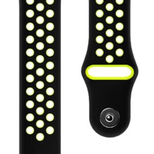 Noise Original 22mm Sports Strap Compatible with Noise Pulse 2 Max, Pro 4, Pro 4 GPS/Alpha, Twist, Force, Ultra 3, Halo, Quad Call Smartwatch for Men & Women, (Yellow Pop)