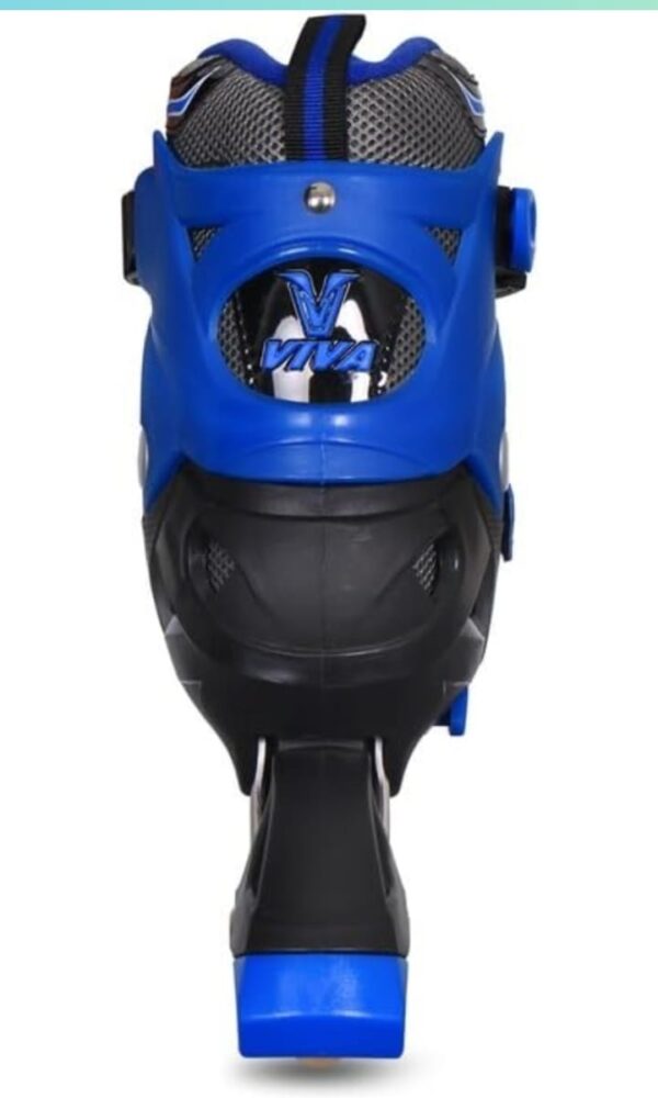 Viva Adjustable Inline Skates with Different Wheel Size Roller Inline Skates for All Boys and Girls , 68MM - Wheel Size s 30,33) - Image 2