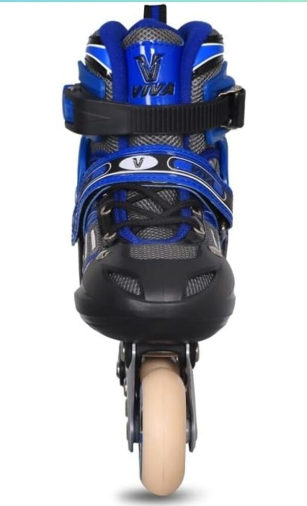 Viva Adjustable Inline Skates with Different Wheel Size Roller Inline Skates for All Boys and Girls , 68MM - Wheel Size s 30,33) - Image 3