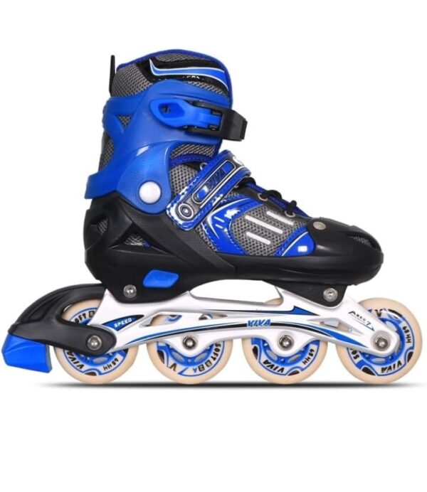Viva Adjustable Inline Skates with Different Wheel Size Roller Inline Skates for All Boys and Girls , 68MM - Wheel Size s 30,33) - Image 5