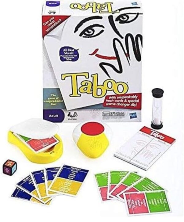 Kids Zone Taboo Game of Unspeakable Fun Toy Board Game for for Kids and Adults