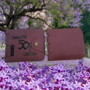 genuine 501 leather brown wallet
