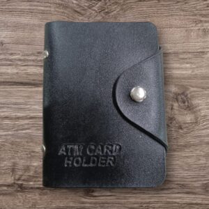 Black  Atm Card Holder