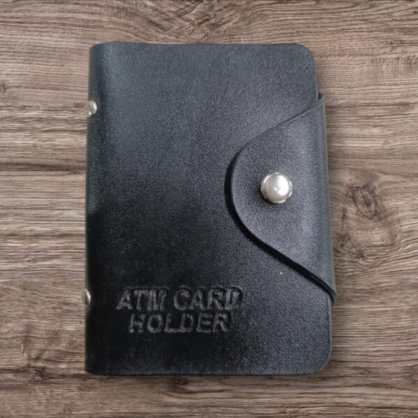 Black  Atm Card Holder