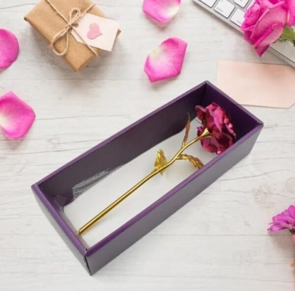 Valentine Day Love You Red Rose & Card Gift for Girlfriend, Boyfriend, Lover, Couples, Husband, Wife | Birthday | Valentines Day | Anniversary (2206) - Image 4