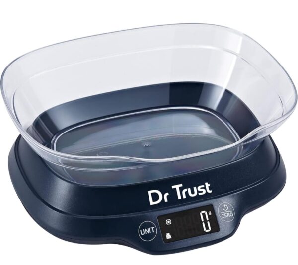 Dr Trust Electronic Kitchen Digital Scale Weighing Machine (Blue) (3311,3312,3313,3314,3315,3316,3317)