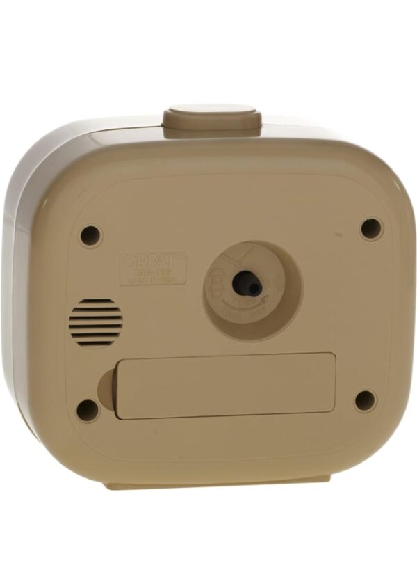Orpat Beep Abstract Analog Alarm Clock (Gold,Tbb-127)  (3228) - Image 3
