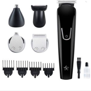 Flipkart SmartBuy PR-1971 Runtime: 60 min Multi Purpose Trimmer for Men  (Black, Silver) (7904)