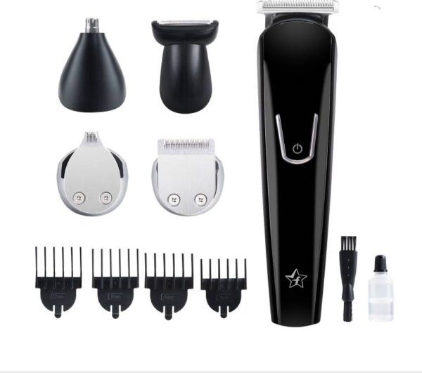 Flipkart SmartBuy PR-1971 Runtime: 60 min Multi Purpose Trimmer for Men  (Black, Silver) (7904)