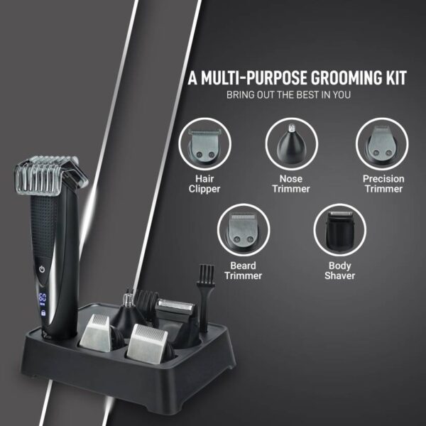 Syska HT4500K Trimmer 60 min Runtime 20 Length Settings  (Black) (  Minor used) (7920) - Image 2