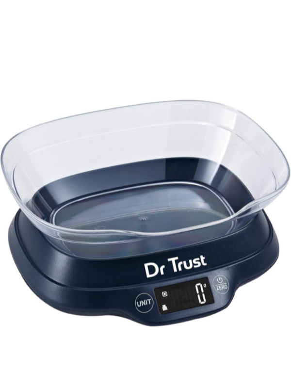 Dr Trust Electronic Kitchen Digital Scale Weighing Machine (Blue) (3316