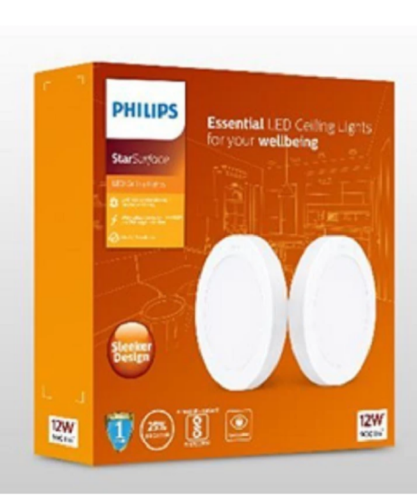 PHILIPS STARSURFACE LED CEILING LIGHT 12W NATURAL WHITE (8331)(P) - Image 2