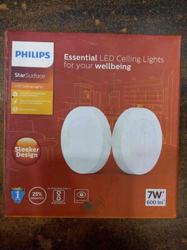 Philips  StarSurface 7W  led ceiling light (8337)(p)