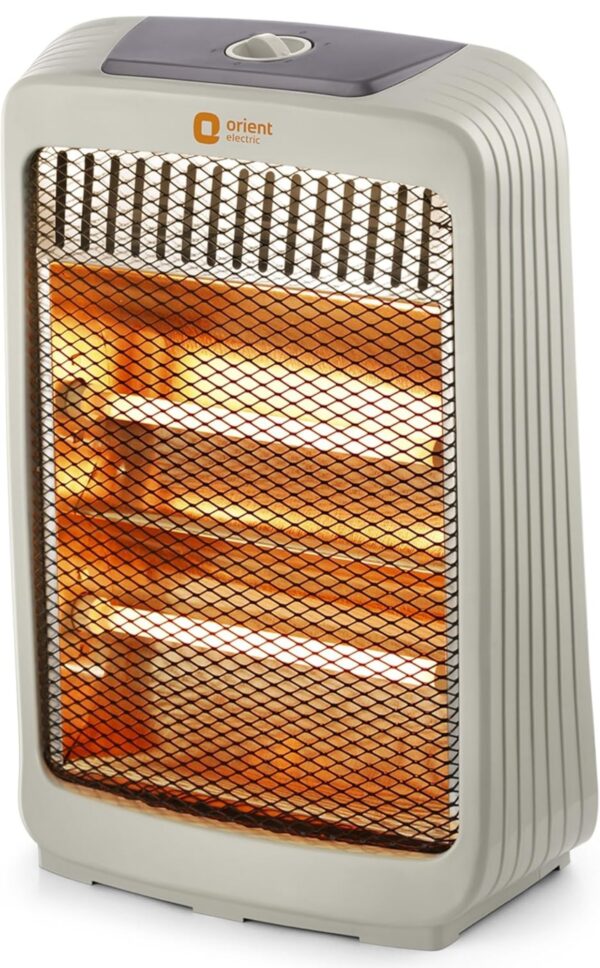 Orient Electric Stark Quartz Room Heater | 800 W Low Power Consumption | Tip-over Protection | 2 Heating Rods for Quick Heating | Cool Touch Body | 1 Year Warranty, White

N.8585. 8586 (vivek) - Image 4