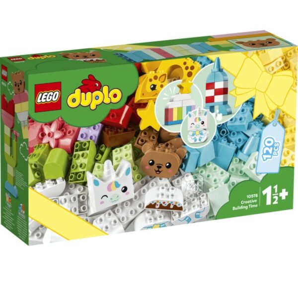 LEGO 10978 creative building time v9 multicolour 118 piece total N.8663 vivek