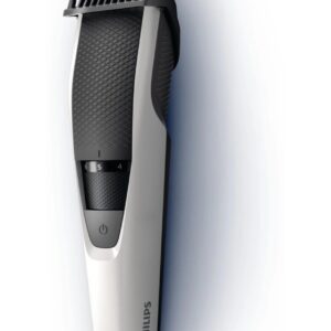 PHILIPS 3000 series limited edition trimmer 45 min runtime 10 length setting (white) looking Used N.7922 (vivek)