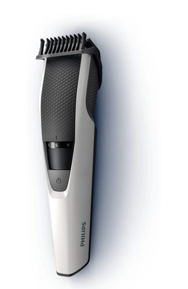 PHILIPS 3000 series limited edition trimmer 45 min runtime 10 length setting (white) looking Used N.7922 (vivek)